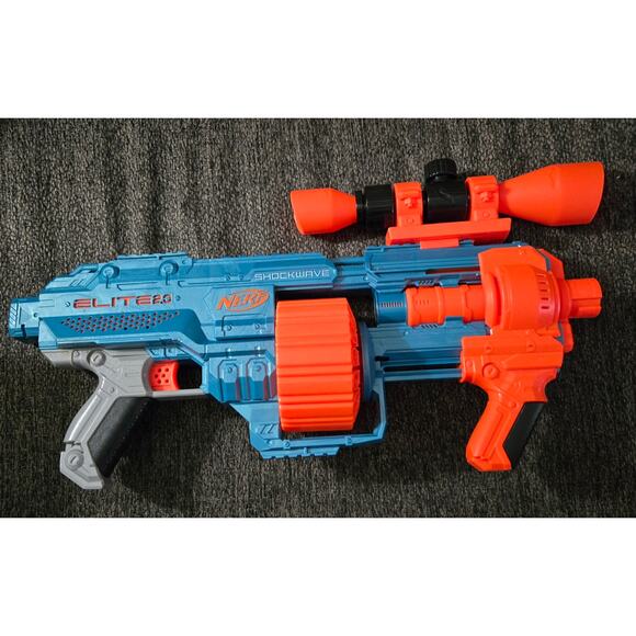 Nerf Shockwave Elite 2.0 Toy - Picture 2 of 11